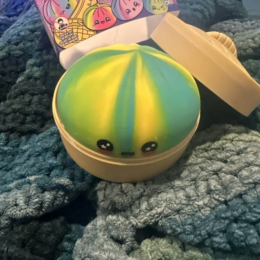 Orb Easy Squeeze Tie Dye Dumplings Toy Pack [Green/Yellow Color] Kohls Tie Dye